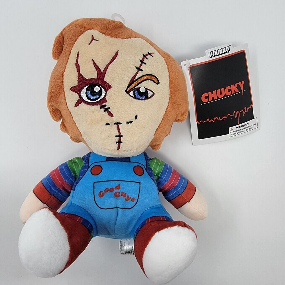 Child's Play Chucky Horror 8" Phunny Plush by Kidrobot NEW